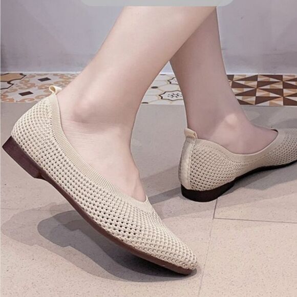 UNFORGETTABLE MOMENTS WOMEN"S BALLET FLATS WITH  RHINESTONES EMBELLISHMENTS - Picture 12 of 12